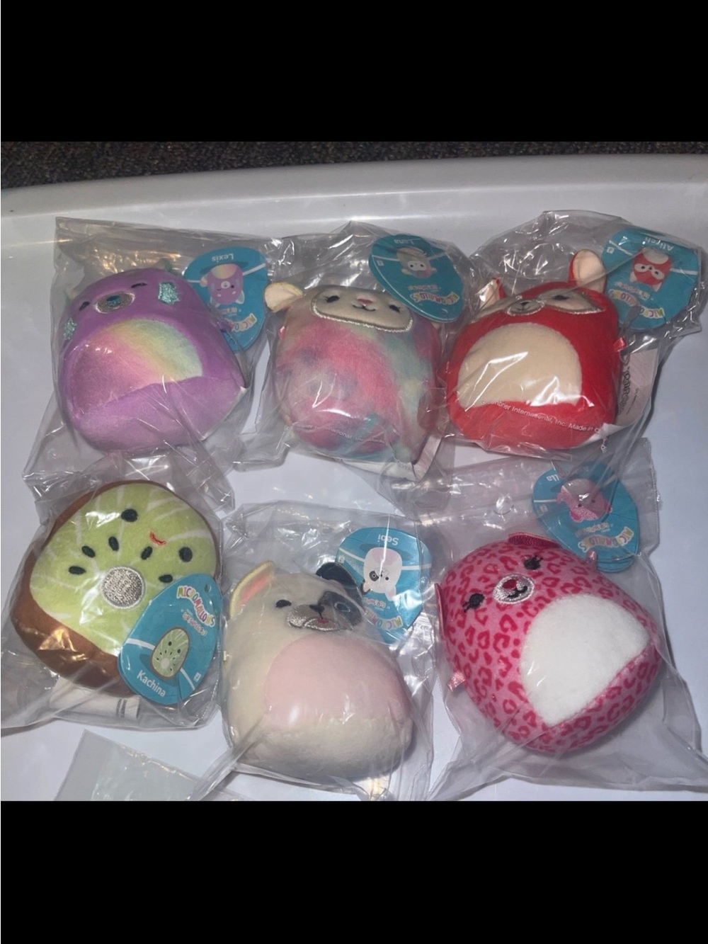 Squish-mallows micro-mallows series 4 bundle (6)
